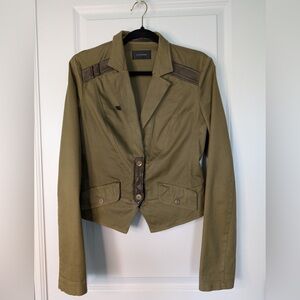 GAETANO NAVARRA Women’s Military Style Jacket Size 44 IT